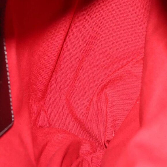 BURBERRY Nova Check Hand Bag Wool Beige Gold Auth 124760 - Picture 11 of 16